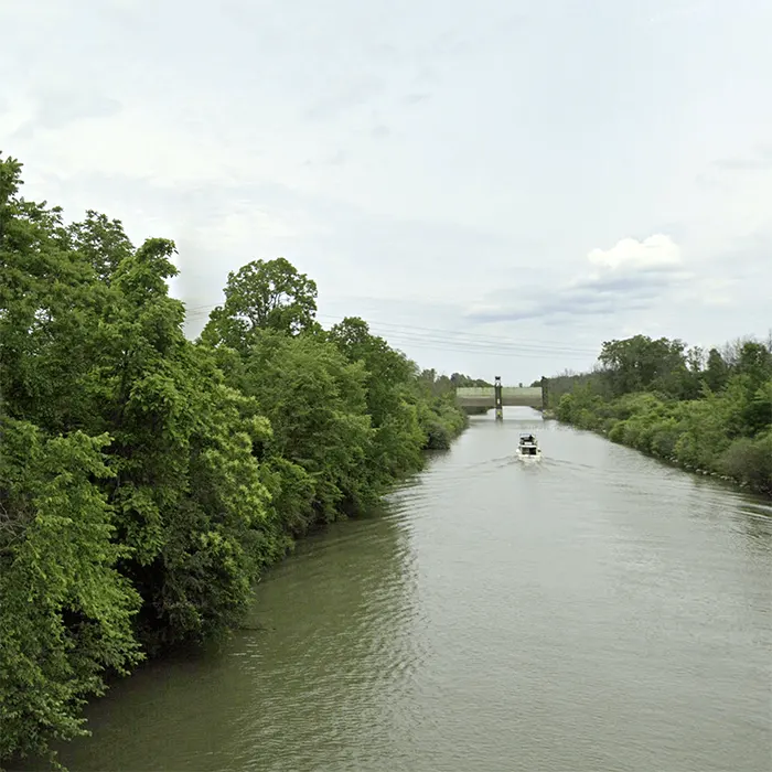 Tonawanda Creek in Pendleton, NY