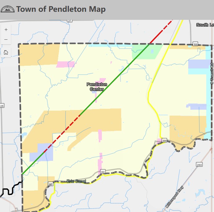 Pendleton Maps - Pendleton, NY